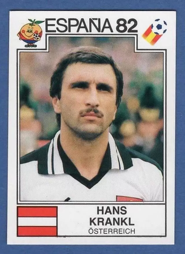 España 82 World Cup - Hans Krankl - Osterreich
