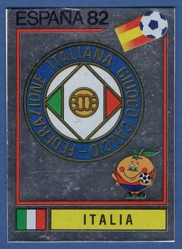 España 82 World Cup - Italia (emblem) - Italia