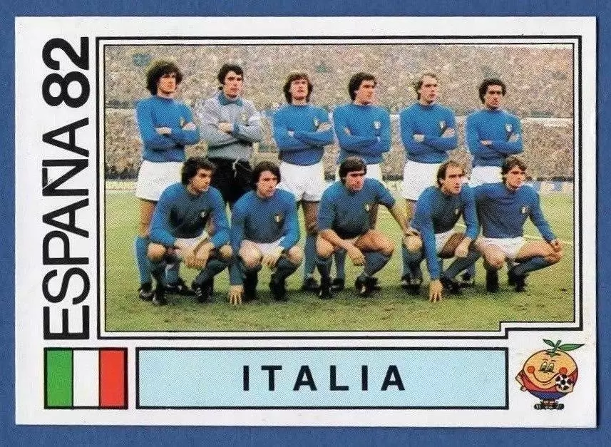 España 82 World Cup - Italia (team) - Italia
