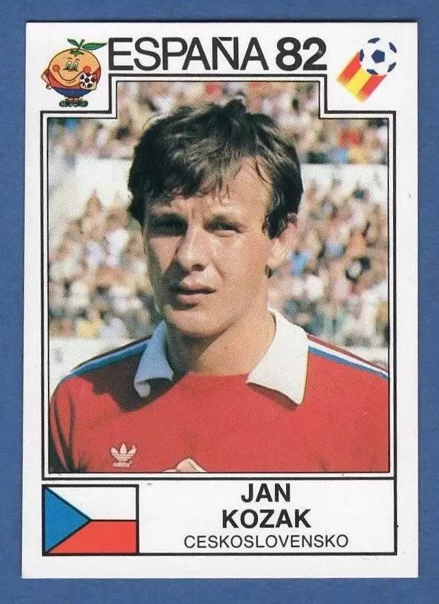 España 82 World Cup - Jan Kozak - Ceskoslovensko