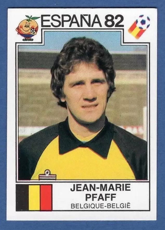 España 82 World Cup - Jean-Marie Pfaff - Belgique-Belgie
