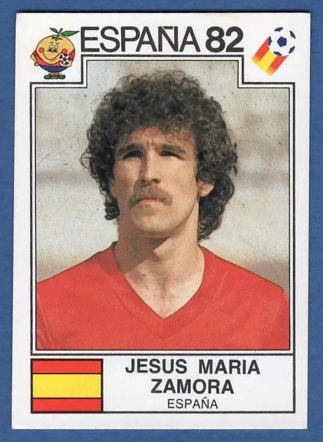 España 82 World Cup - Jesus Maria Zamora - Espana