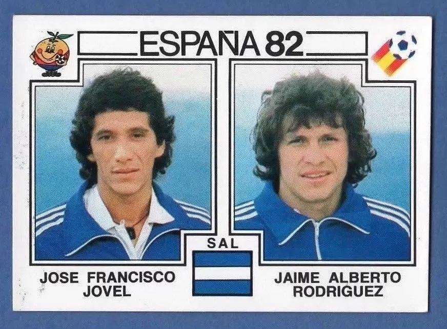 España 82 World Cup - Jose Francisco Jovel & Jaime Alberto Rodrigues - El Salvador