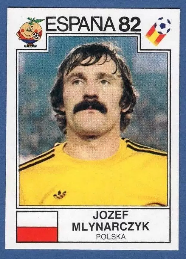 España 82 World Cup - Jozef Mlynarczyk - Polsca