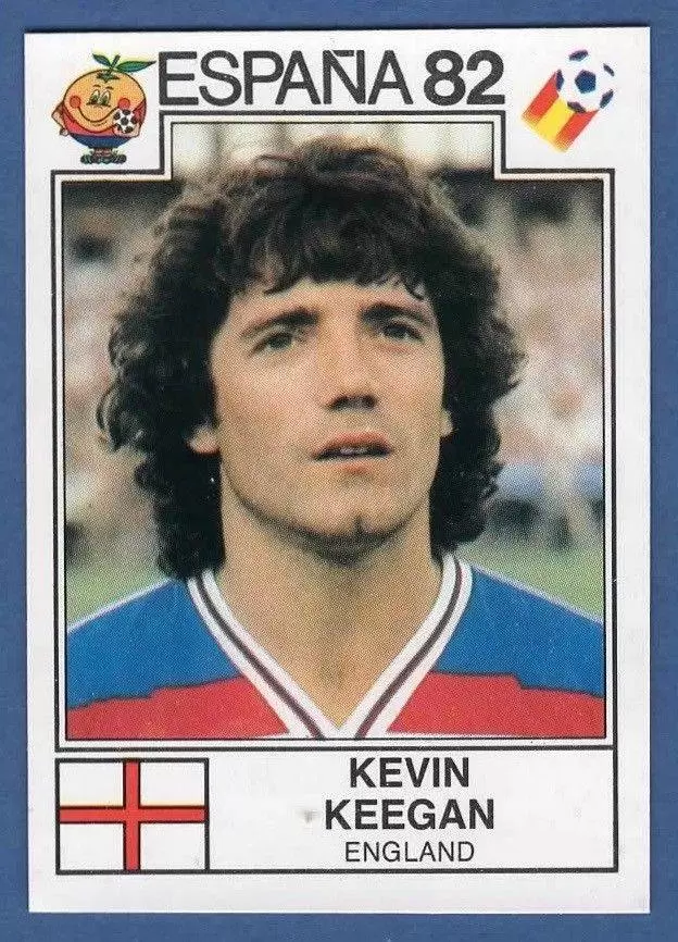 España 82 World Cup - Kevin Keegan - England