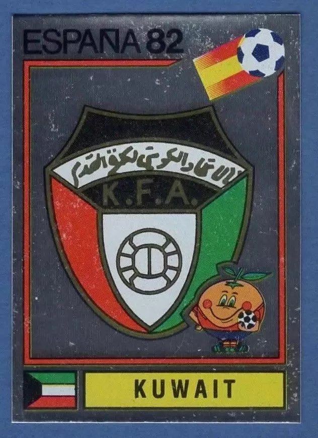 España 82 World Cup - Kuwait (emblem) - Kuwait