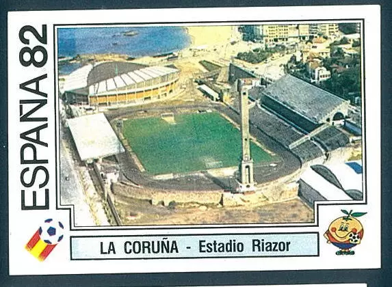España 82 World Cup - La Coruna - Estadio Riazor - Estadio