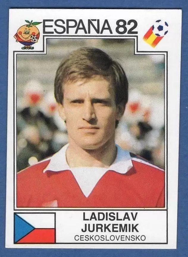 España 82 World Cup - Ladislav Jurkemik - Ceskoslovensko