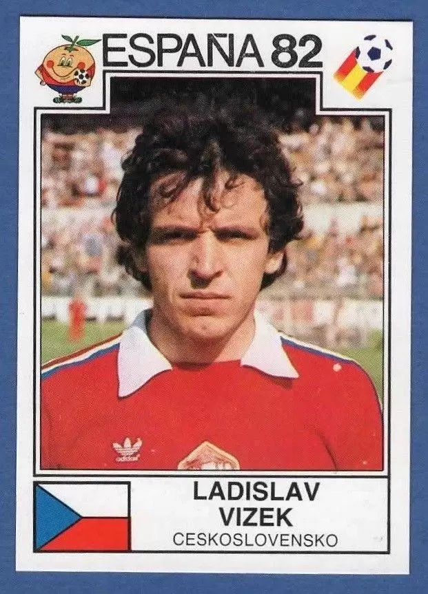 España 82 World Cup - Ladislav Vizek - Ceskoslovensko