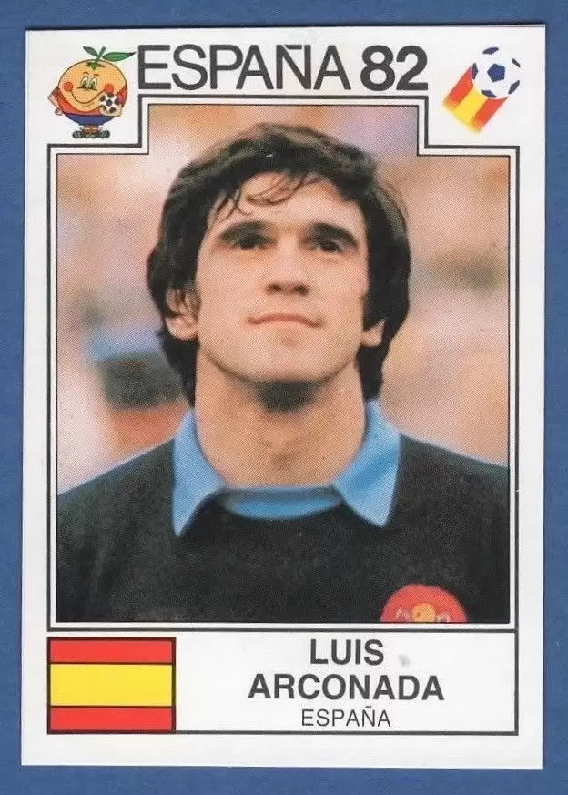 España 82 World Cup - Luis Arconada - Espana