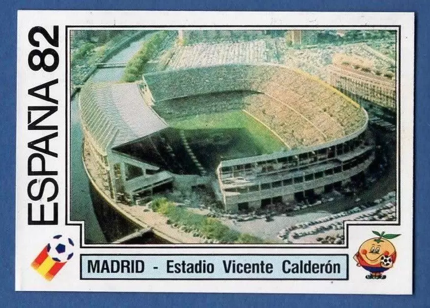 España 82 World Cup - Madrid - Estadio Vicente Calderon - Estadio