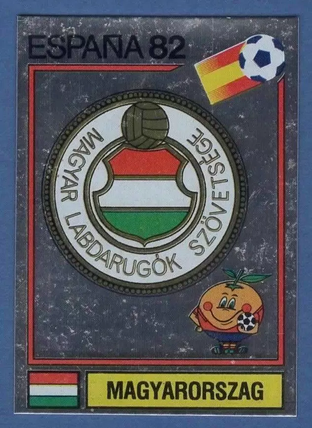 España 82 World Cup - Magyarorszag (emblem) - Magyarorszag