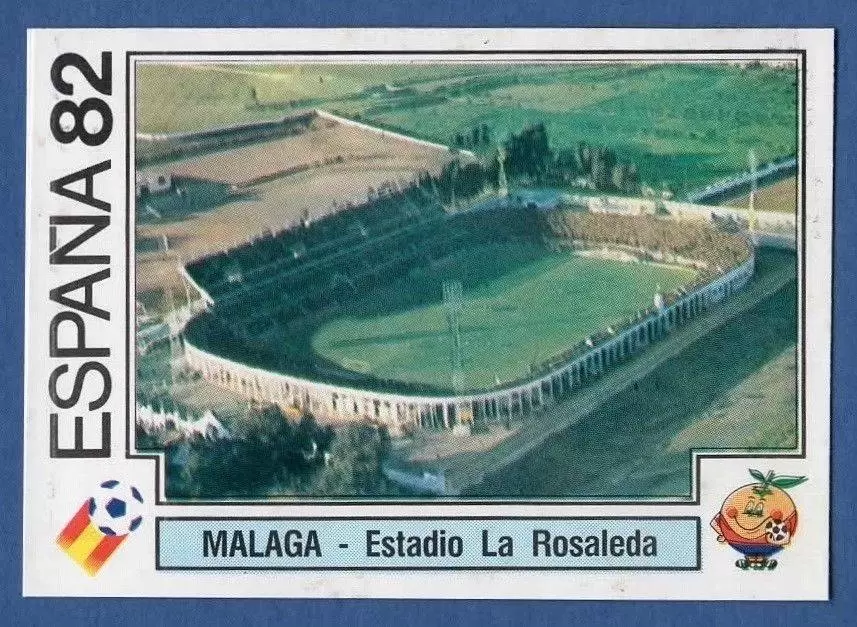España 82 World Cup - Malaga - Estadio La Rosaleda - Estadio