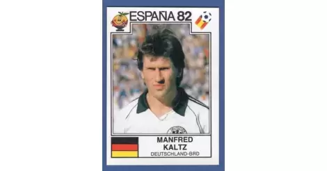 Panini World Cup Story 145 Espana 1982 Deutschland Manfred Kaltz 