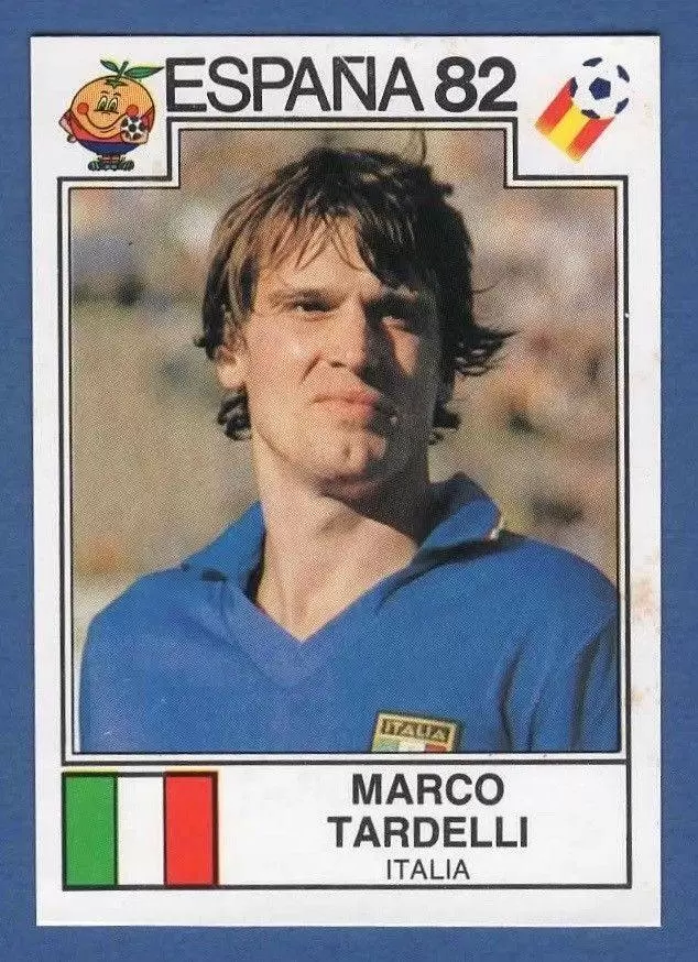 España 82 World Cup - Marco Tardelli - Italia