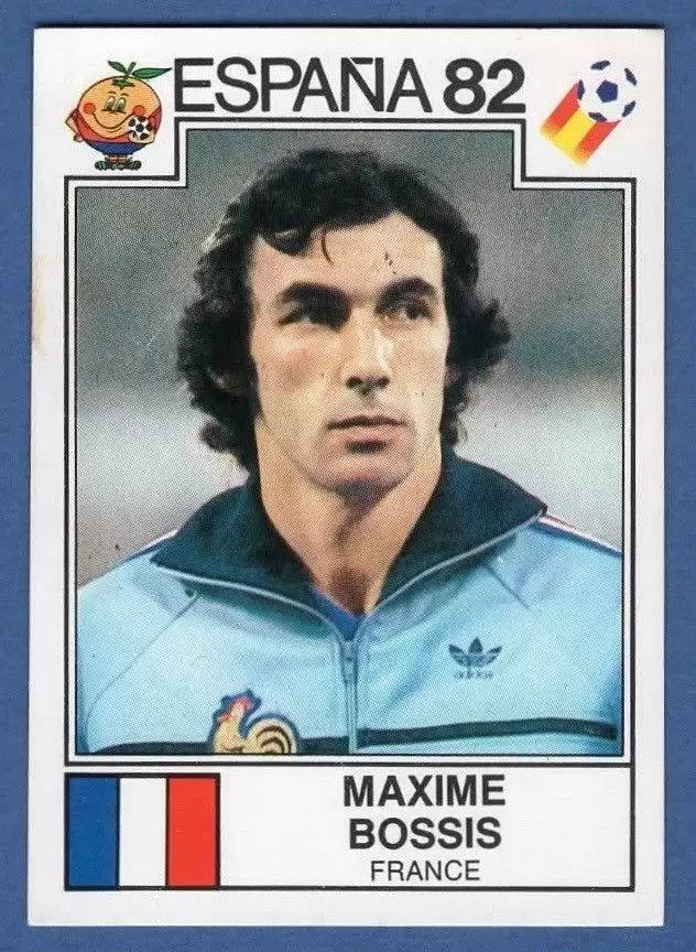 España 82 World Cup - Maxime Bossis - France
