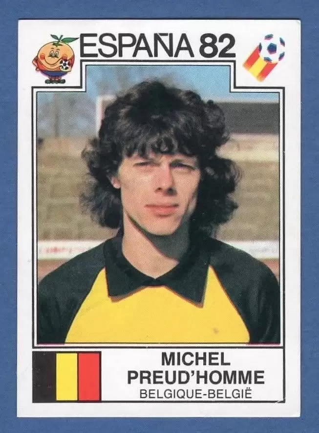 España 82 World Cup - Michel Preud\'homme - Belgique-Belgie
