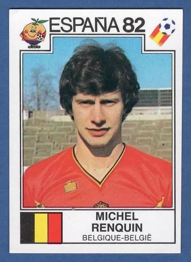 España 82 World Cup - Michel Renquin - Belgique-Belgie