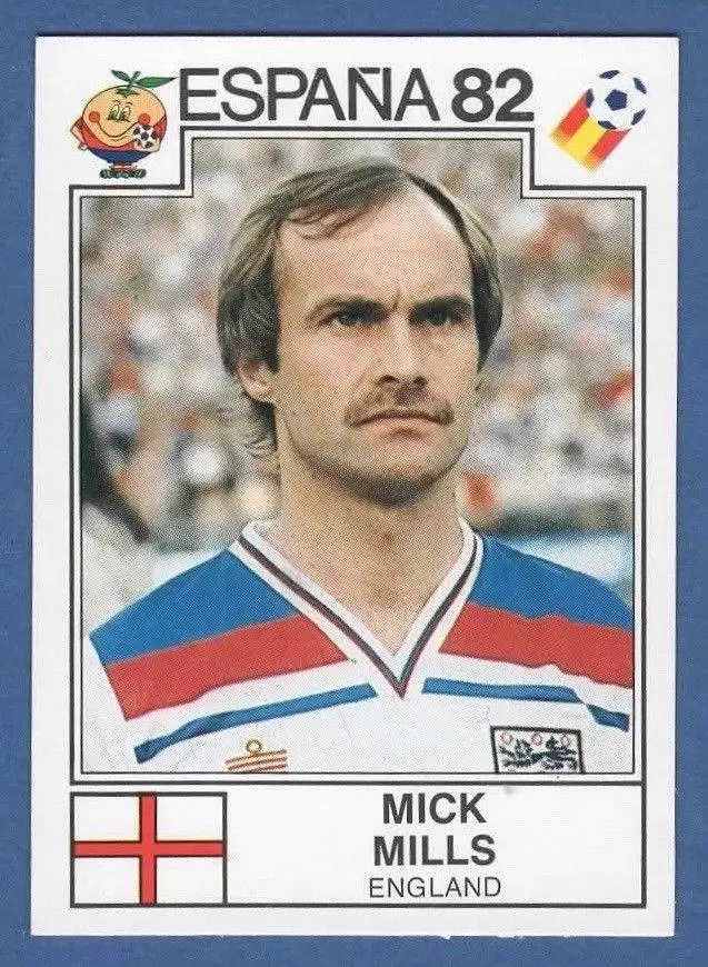 España 82 World Cup - Mick Mills - England