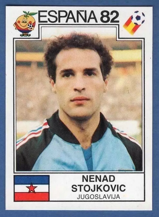 España 82 World Cup - Nenad Stojkovic - Jugoslavija