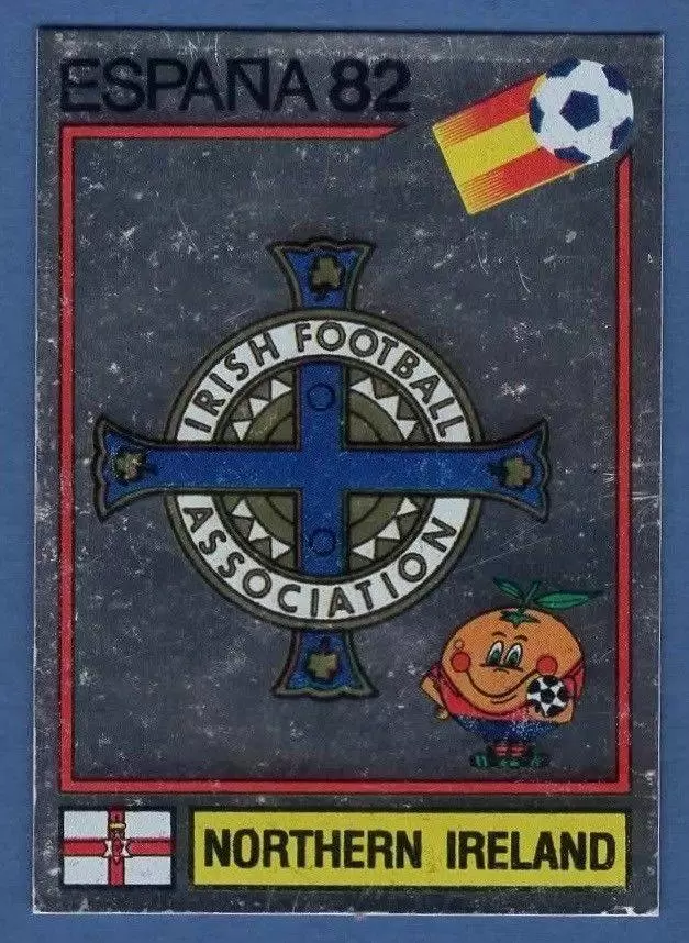 España 82 World Cup - Northern Ireland (emblem) - Northern Ireland