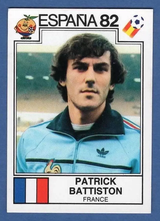 España 82 World Cup - Patrick Battiston - France
