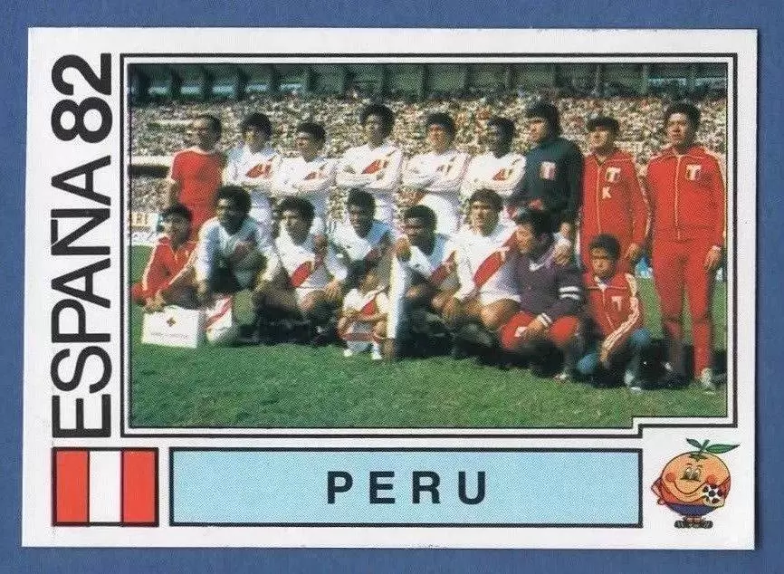 España 82 World Cup - Peru (team) - Peru