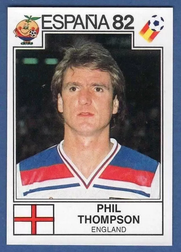 España 82 World Cup - Phil Thompson - England