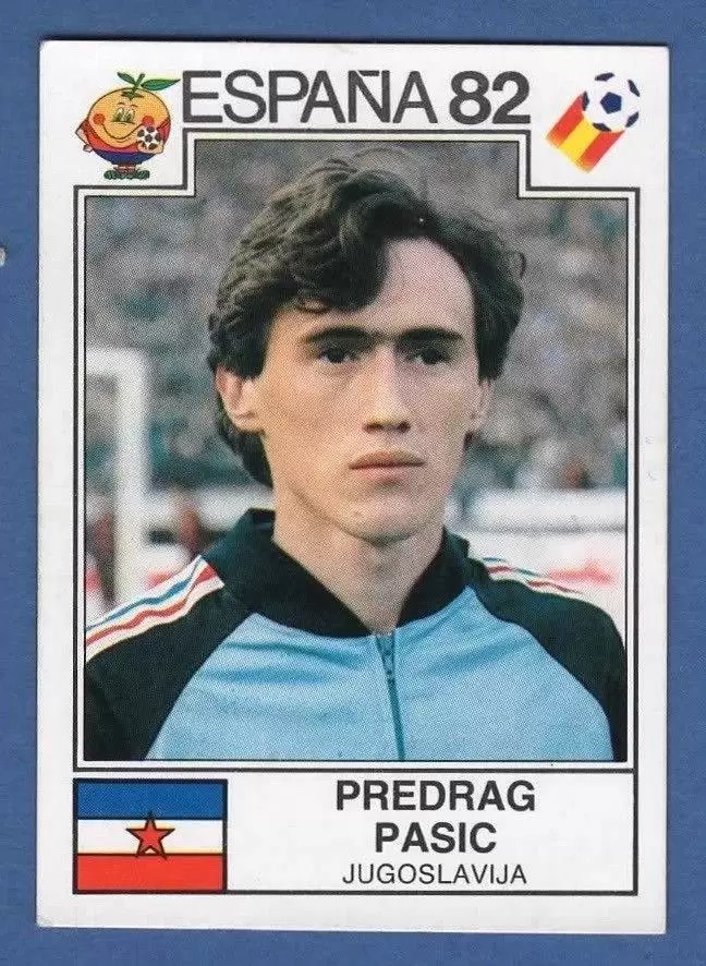 España 82 World Cup - Predrag Pasic - Jugoslavija