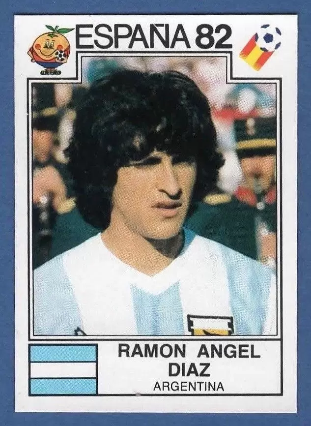 España 82 World Cup - Ramon Angel Diaz - Argentina