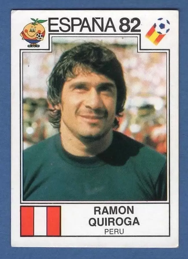 España 82 World Cup - Ramon Quiroga - Peru