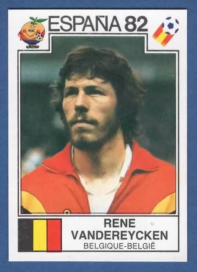 España 82 World Cup - Rene Vandereycken - Belgique-Belgie