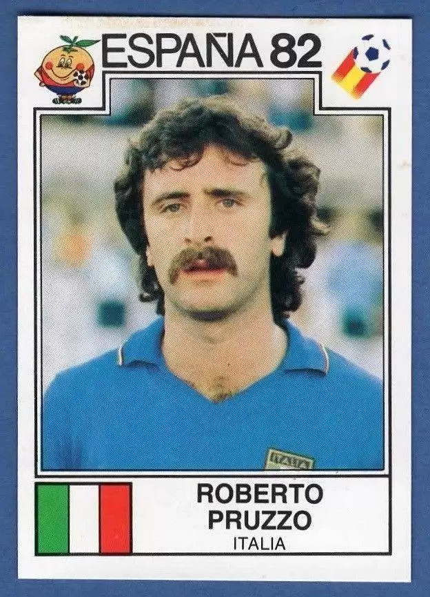 España 82 World Cup - Roberto Pruzzo - Italia