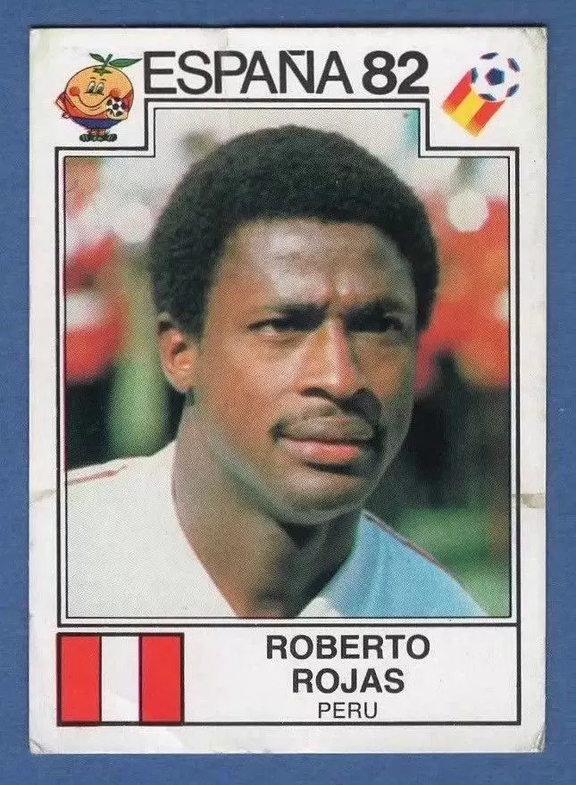 España 82 World Cup - Roberto Rojas - Peru