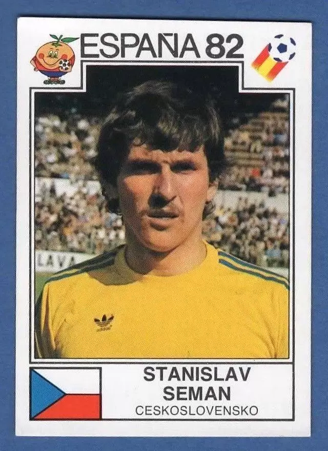 España 82 World Cup - Stanislav Seman - Ceskoslovensko