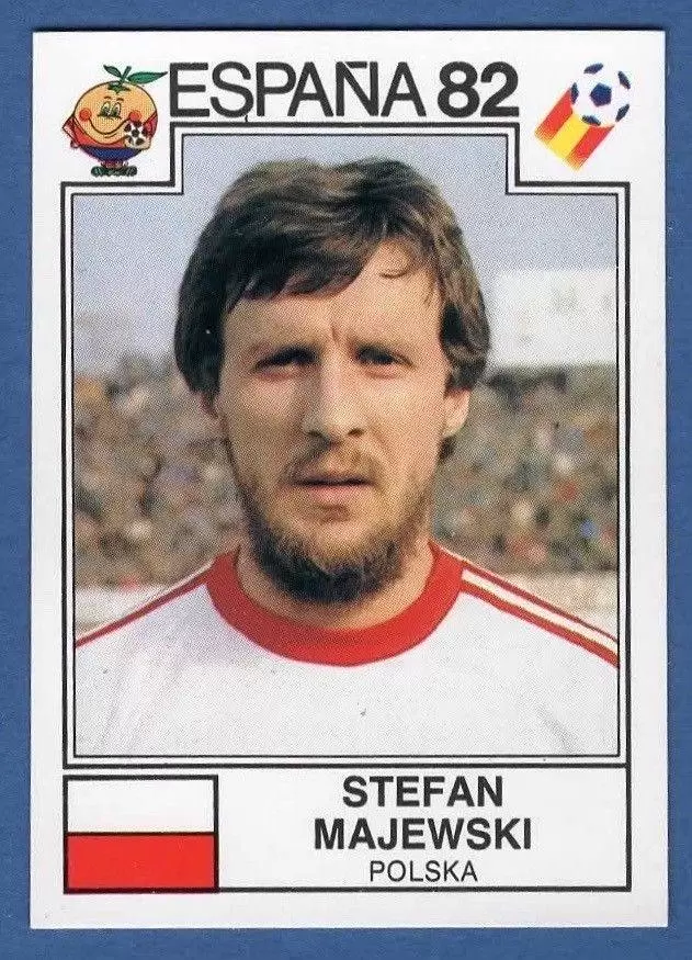 España 82 World Cup - Stefan Majewski - Polsca
