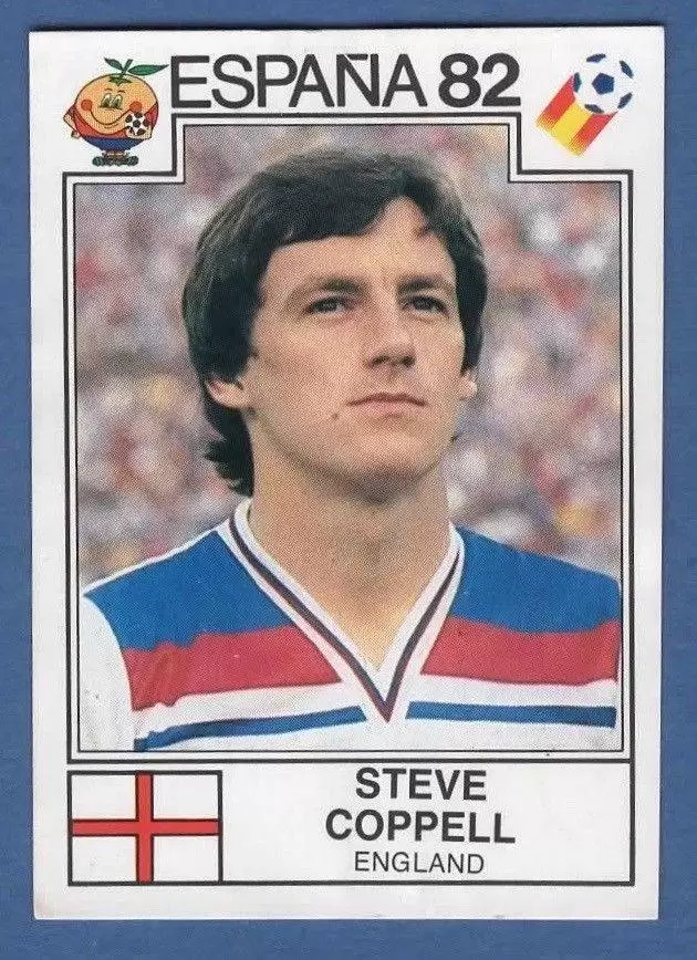 España 82 World Cup - Steve Coppell - England