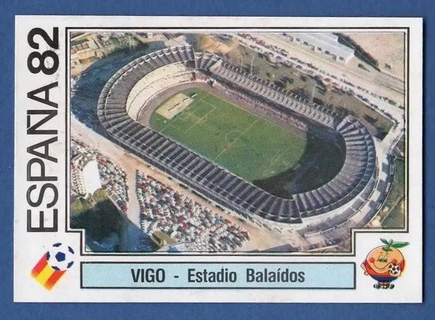 España 82 World Cup - Vigo - Estadio Balaidos - Estadio