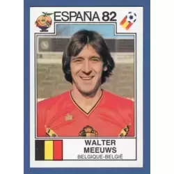 Walter Meeuws - Belgique-Belgie