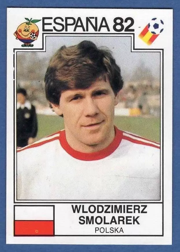 España 82 World Cup - Wlodzimierz Smolarek - Polsca