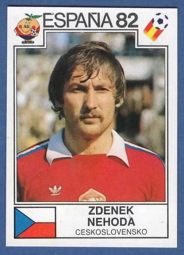 España 82 World Cup - Zdenek Nehoda - Ceskoslovensko