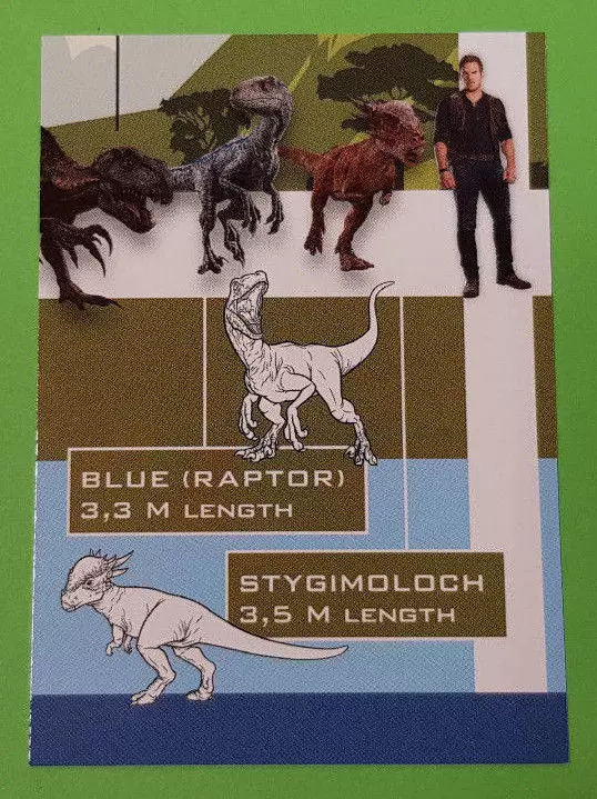 Trading Cards Jurassic World Fallen Kingdom - Image N°18