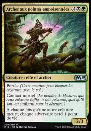2019 Core Set (M19) - Archer aux pointes empoisonnées