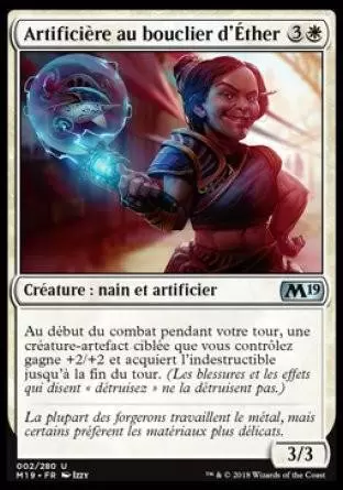 2019 Core Set (M19) - Artificière au bouclier d\'Éther