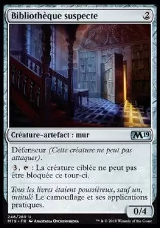 2019 Core Set (M19) - Bibliothèque suspecte