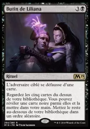 2019 Core Set (M19) - Butin de Liliana
