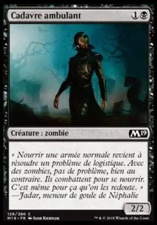 2019 Core Set (M19) - Cadavre ambulant