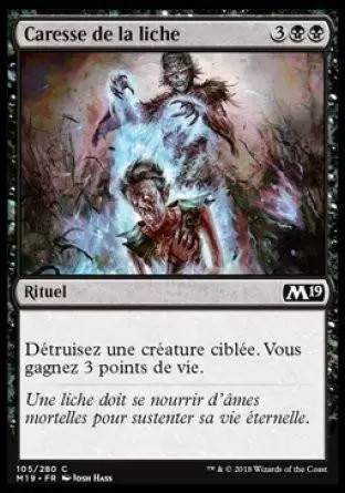 2019 Core Set (M19) - Caresse de la liche