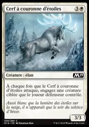 2019 Core Set (M19) - Cerf à couronne d\'étoiles