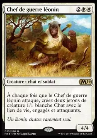 2019 Core Set (M19) - Chef de guerre léonin